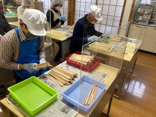 箸作業
